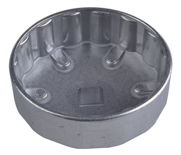 SW-Stahl Ölfilterschlüssel, Alu, 1/2'' Antrieb, 73 mm, 15 Kanten, 08450-73/15