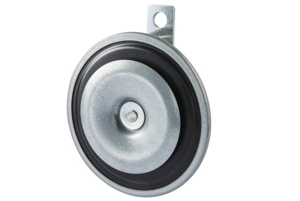 HELLA Horn, B36, 48V, 116dB(A), Frequenzbereich: 335Hz, Tiefton, Signalhorn, Gehäusefarbe: grau, Flachsteckanschluss, 3BA 002 768-771