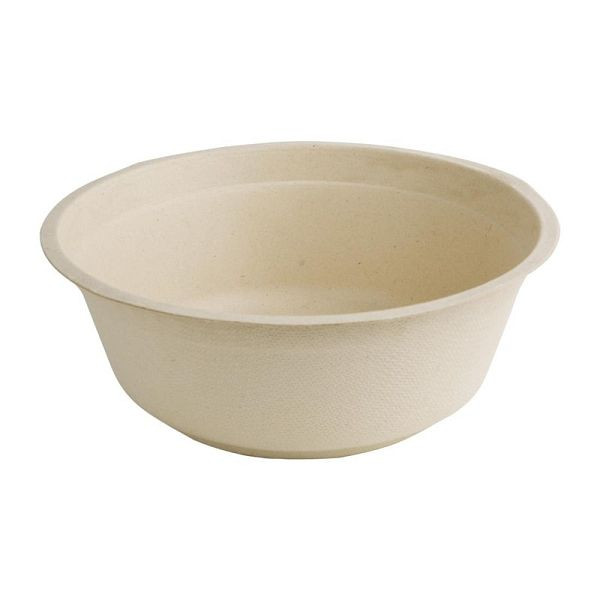 Fiesta Compostable kompostierbare Bagasseschalen eckig braun 950ml (50 Stück), FC544