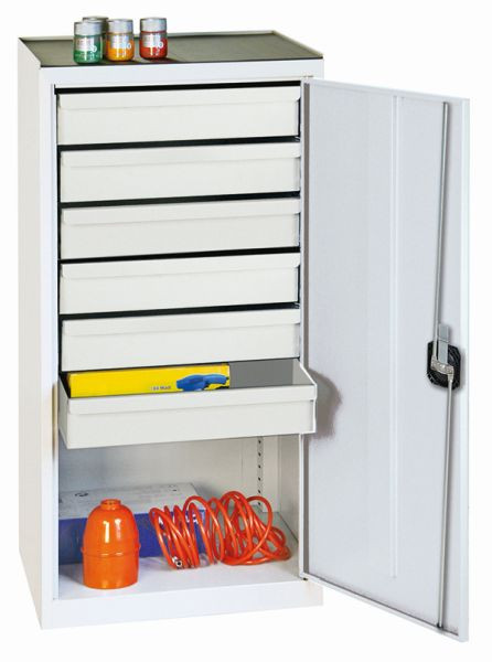stumpf Werkzeug- und Materialschrank Serie 2000, 7035/7035, 6 Schubladen, 2001607