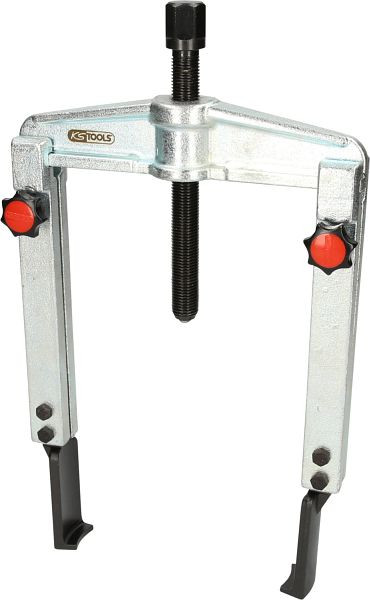 KS Tools Schnellspann-Universal-Abzieher 2-armig mit schlanken und verlängerten Haken, 25-130mm, 200mm, 620.0016