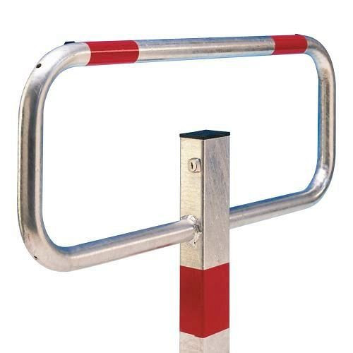 DENIOS Kippbarer Sperrbügel, aus Stahl, feuerverzinkt, zum Einbetonieren, 236882