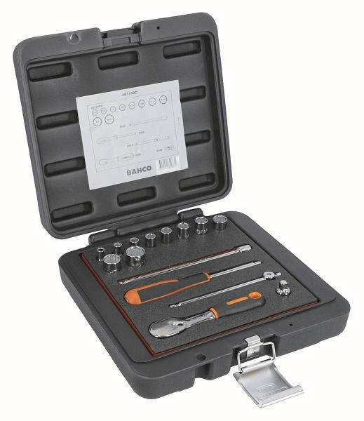 Bahco Steckschlüssel-Satz 1/4", zöllisch, 15-teilig, A6716DZ
