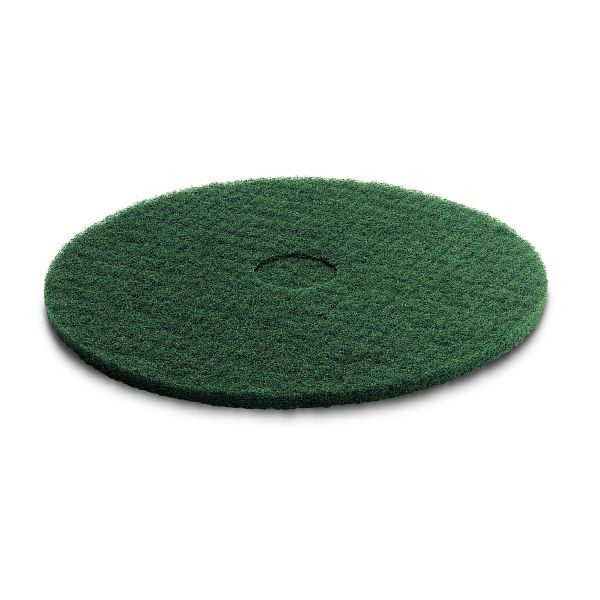 Kärcher Pad, mittelhart, grün, 170 mm, Gewicht mit Zubehör: 0.045 kg, 6.994-123.0