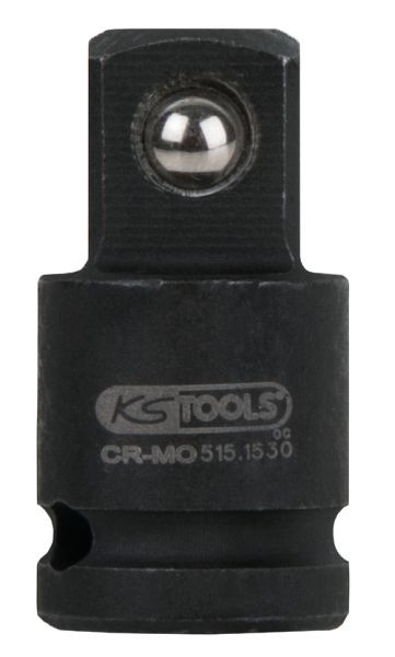 KS Tools 1/4" Kraft-Stecknuss-Adapter, 1/4"F x 3/8"M, 515.1530