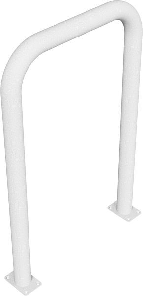 Schake Rammschutzbügel Ø 76 x 2,6 mm ohne Querholm für Dübel Befestigung, Gesamtbreite: 750 mm, Gesamthöhe: 1150 mm, feuerverzinkt, 477_08P