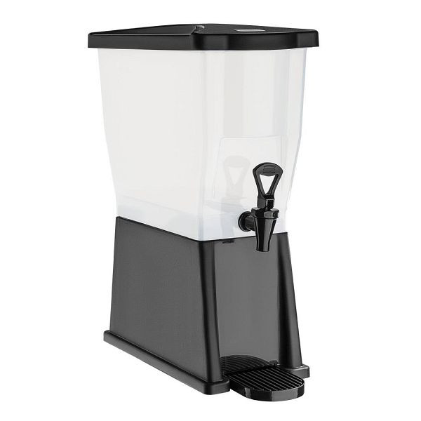 Olympia Getränkespender Polypropylen Schwarz 12Ltr, HP799