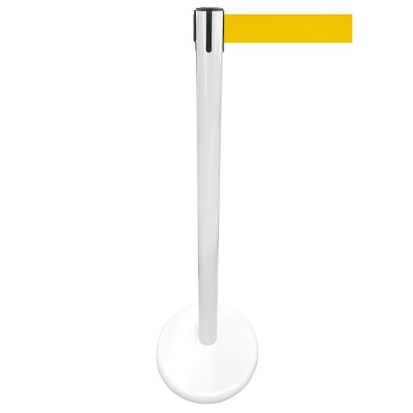 Stein HGS Personenleitsystem -P-Line Future-, Metall/ anthrazit, signalgelb, mit Sicherheitsverschluss (selbstlösend), Gurtlänge: 4 m, 15695-1203