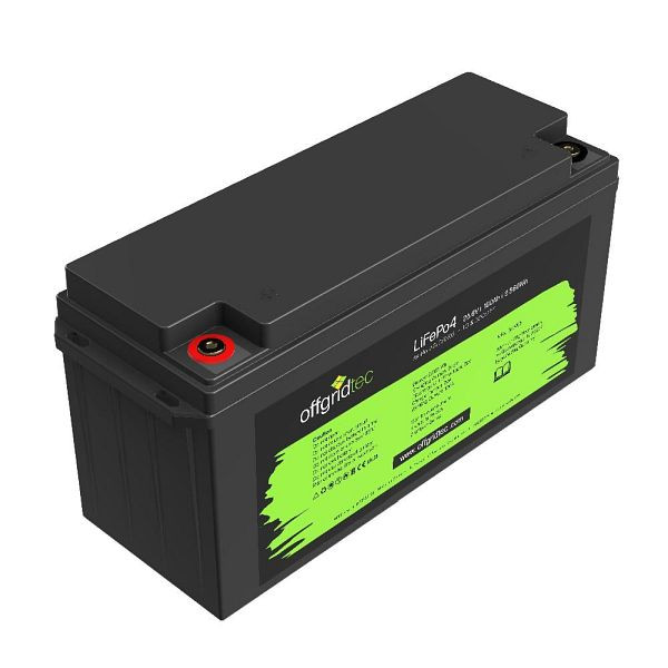 Offgridtec LifePo4 Akku 25,6/100 25,6V 100Ah BMS integriert 2560Wh, 2-01-020705