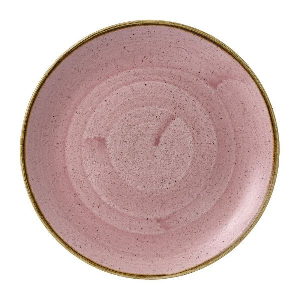 Churchill Stonecast Petal Pink Coupé-Teller, 254 mm, (12 Stück), HX030