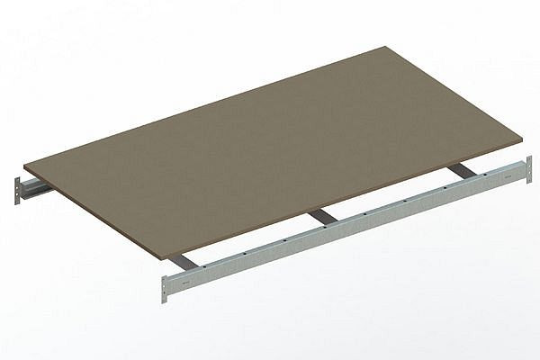 Meta MINI-RACK Zusatzboden 1800x1050 mm, verzinkt, mit Spanplatte, 2002928