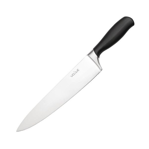 Vogue Kochmesser mit weichem Griff 26cm, Edelstahlklinge, GD752