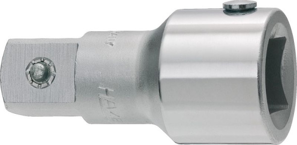 Hazet Verlängerung, Vierkant hohl 20 mm, Vierkant massiv 20 mm, Antrieb mit Ausrastbolzen für Stiftsicherung, Abmessungen / Länge: 75 mm, 1017-3