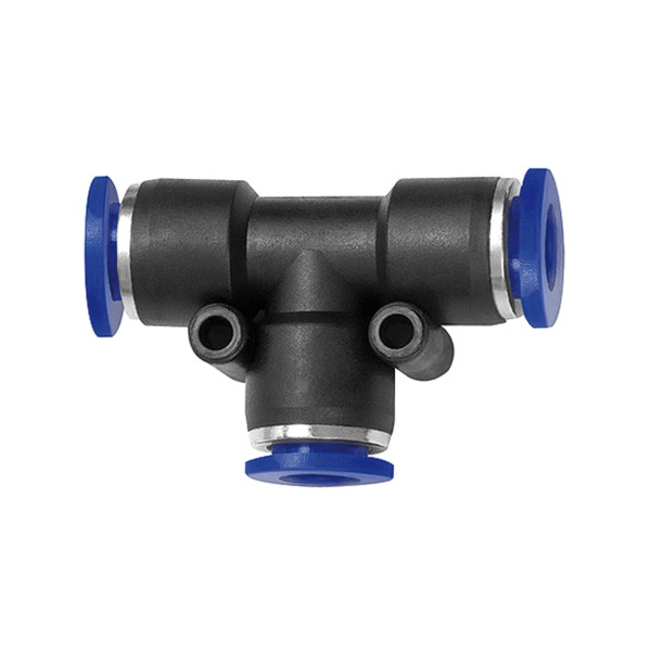 Riegler T-Steckverbindung »Blaue Serie« reduzierend, Schlauch-Ø 2x12/1x16, 135762