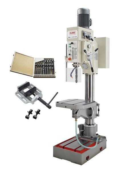 ELMAG Getriebe-Säulenbohrmaschine, GBM 4/40 SGA - Set, 82008