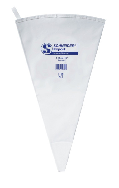 Schneider Spritzbeutel, 4-46cm, "Export" in blau, verschweißt, 350084