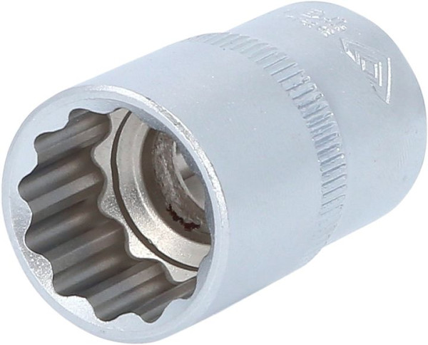 Brilliant Tools 1/2" Zwölfkant-Stecknuss, 17 mm, BT022417
