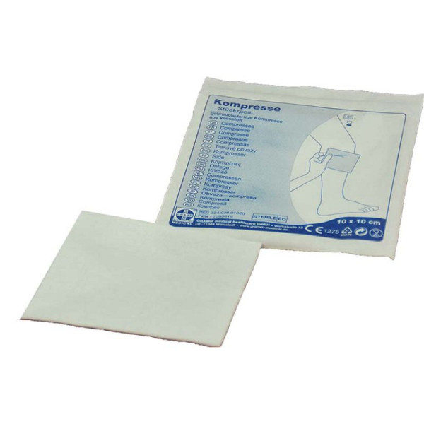 Stein HGS Vlies-Kompresse, 100 x 100 mm /VE 40 Stück, 25514