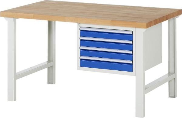 RAU Werkbank Serie 7000 - Modell 7133, B1500 x T900 x H840 mm, 13-7133A1-159B4S.11