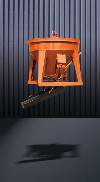 Eichinger Betonsilo 1091.3, 250l, Angeschweißte Kette, Hebelverschluss, rund, 10910300000000