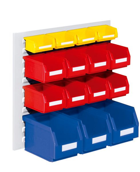 Kappes RasterPlan Schlitzplatten Einsteigerset 13, RAL 7035, 4225.13.0513