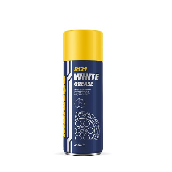 MANNOL Weißes Mineralfett, VE: 450 ml, 8121, 4036021881218