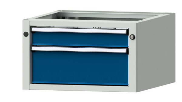 ANKE Werkbänke Unterbauschrank, Modell 903 V, 570 x 615 x 330 mm, RAL 7035/5010, 402.006