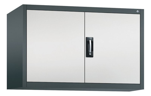 C+P Aufsatzschrank Acurado, H790xB1200xT500mm, Farbe: Anthrazitgrau / Lichtgrau, Muldengriff, 9485-009 S10101