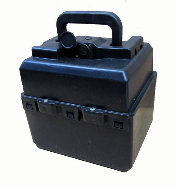 Ebinger Akkupack, Gehäuse mit Tragegriff, 24V - 22Ah, 76350