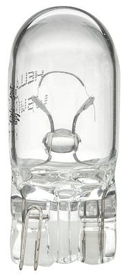 HELLA Halogen-Glühlampe, W5W, Long Life up to 3x longer lifetime, 12V, 5W, Sockelausführung Glühlampe: W2.1x9.5, Blister, VE: 2 Stück, 8GP 003 594-163