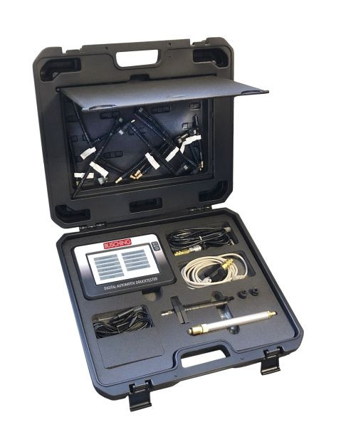 Busching Digital Automotiv Drucktester mit Master Kit, Benzin/Diesel/bar/psi, 100859