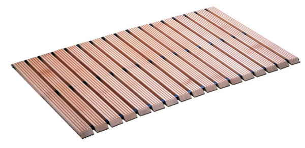 KLW Holzlaufrost, mit abgeschrägten Kanten, 700 x 2000 mm, 10/HLA-SK-0700-2000