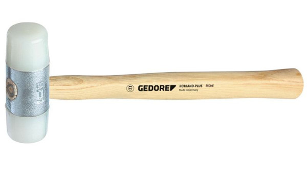 GEDORE Nylonhammer, 27 mm Durchmesser, 65 Shore D, 8805580