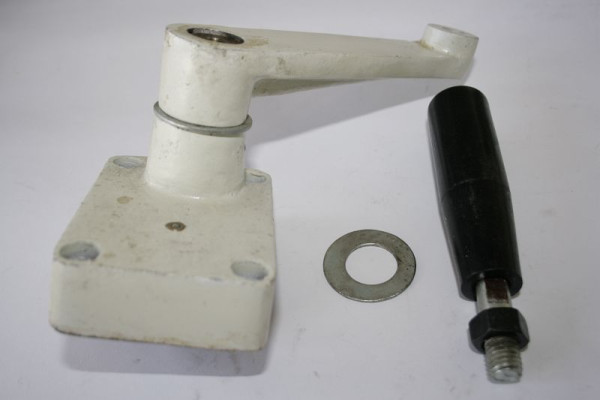 ELMAG Kopfhöhenverstellung komplett (weiß), zu GBM 3/25 TN + SN, 9802090