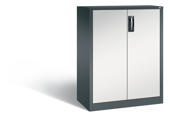 C+P Büro-Drehtürenschrank Acurado, H1200xB930xT500 mm, Anthrazit/Grau, 9287-1200 S10279