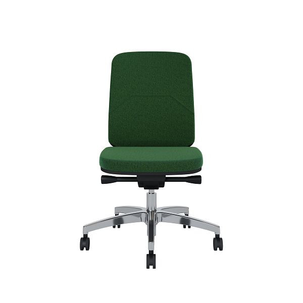 Bisley Bürodrehstuhl Bali, Gepolsterte Rückenlehne Aluminiumfußkreuz, TN9717 grass green, BALIAGTN9717