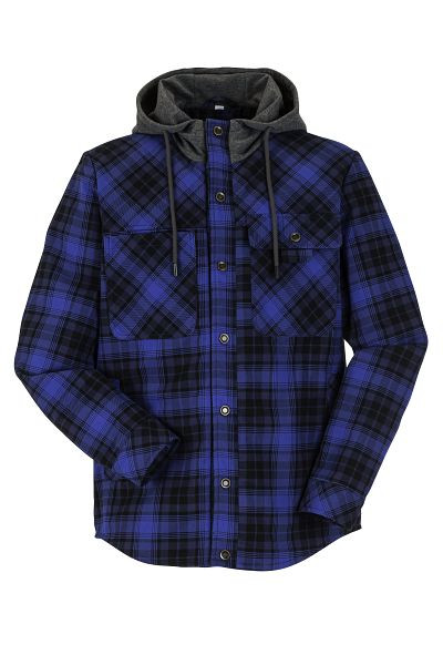 Planam Outdoor Thermohemd kornblumenblau/marine 4XL, Herren, 3772068