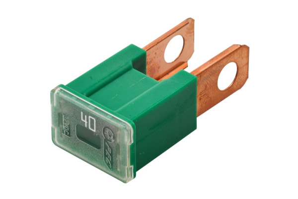 HELLA Sicherung, PAL-Blocksicherung Serie1, 40A, grün, Stecker: Male, 8JS 740 026-241