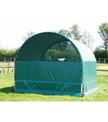 Growi Rückwand aus Gewebeplane, für Rundbogen-Weidezelt 3,6x3,6x3,25m, 19900080