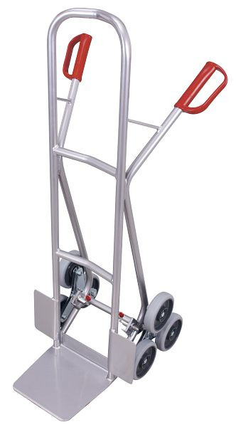 VARIOfit Aluminium Treppenkarre, 2 dreiarmige Radsterne, Außenmaße: 610 x 630 x 1.310 mm, ap-1300