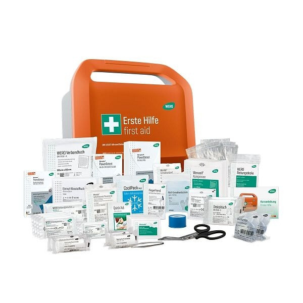 WERO Erste-Hilfe-Koffer Smart Case klein DIN 13157 Allround, detektierbar, 206570