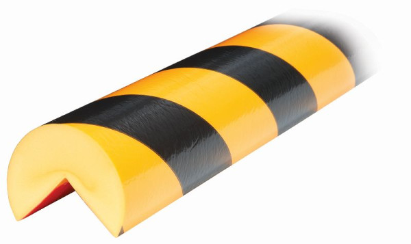 Knuffi Eckschutz, Warn- und Schutzprofil Typ A+, gelb/schwarz, 1 Meter, PA-11010