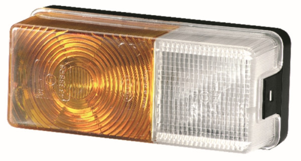 HELLA Blinkleuchte - Halogen - 12V - Anbau/geschraubt - Stecker: Flachstecker - links/rechts, 2BE 002 582-031