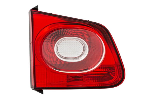 HELLA Heckleuchte, Glühlampe, weiß/rot, innerer Teil, für u.a. VW Tiguan (5N_), für Rechtsverkehr, links, 2SA 009 692-091