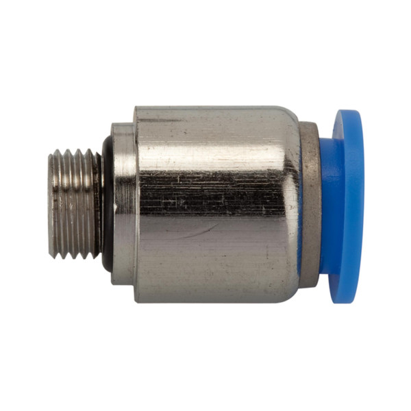 Riegler Gerade Steckverschraubung »Blaue Serie«, rund, G 3/8 außen Ø 14mm, 135631