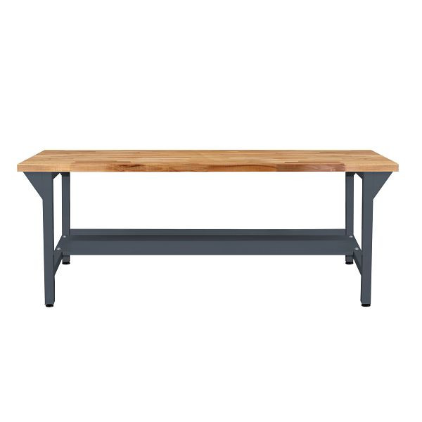 ADB Packtisch Werkbank H850xT750xL2000mm RAL7016 Montagebank Arbeitstisch, 42681