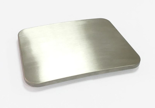 OHAUS Edelstahlwägeplatte 300 x 225 mm, für Lebensmittelbereich, 30251753