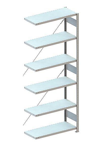 Meta CLIP 100 AR 2500x1000x400 mm, RAL 7035, Bodenanzahl: 6, 20067819