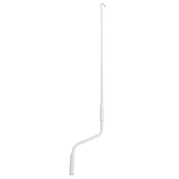 Mendler Handkurbel für Markisen, Markisenkurbel Kurbel, 150cm, weiß, 34295