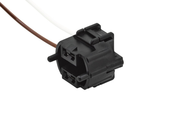 HELLA Stecker - Kabel: 100/120mm - braun/weiß, 8KB 863 949-011